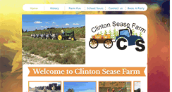 Desktop Screenshot of clintonseasefarm.com